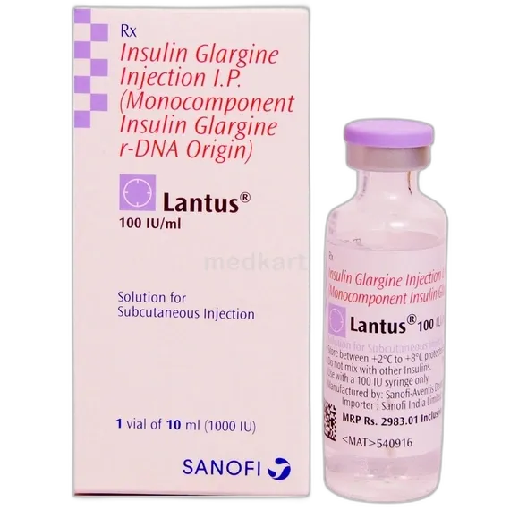 lantus vial 10 ml